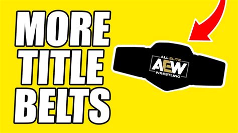 AEW to reveal NEW championship belts soon.. AEW All Out Location & More ...