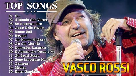 Canzone D'amore Di Vasco Rossi – Vasco Rossi Greatest Hits 80s And 90s - YouTube