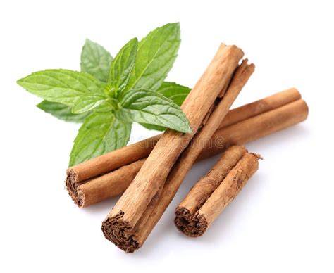 Cup of Tea with Cinnamon and Mint Stock Image - Image of fresh, natural: 65952229