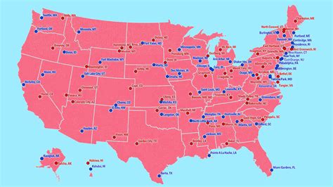 Most Conservative vs Liberal Cities in the United States - ABC7 Los Angeles