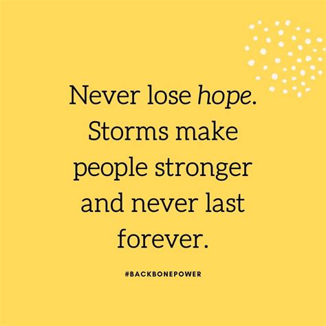 Be strong. Never lose hope. | Never lose hope quotes, Lost hope quotes, Never lose hope