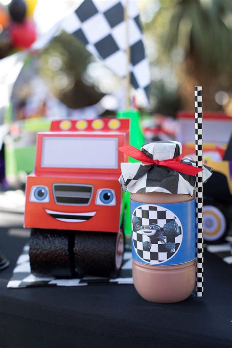 Kara's Party Ideas Blaze and the Monster Machines Birthday Party | Kara ...