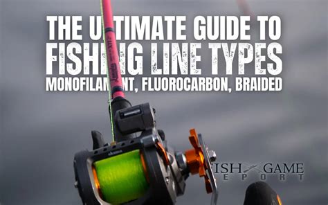 The Ultimate Guide to Fishing Line Types - Fish and Game Report