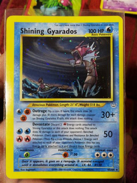 Shining Gyarados - Pokemon Card, Hobbies & Toys, Toys & Games on Carousell