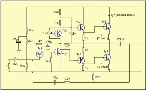 Amplifier Power Supply Circuit Diagram