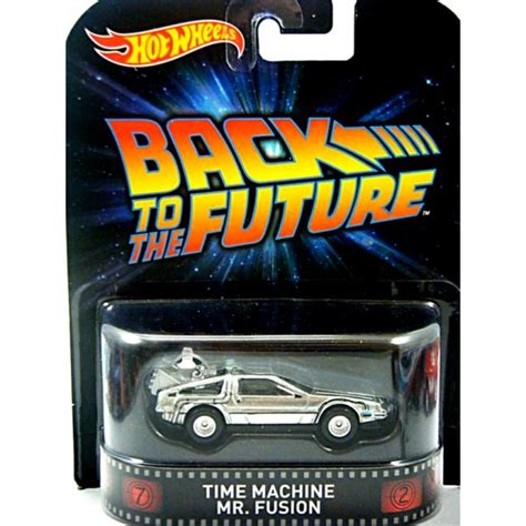 Hot Wheels - Retro Entertainment - Back to the Future Delorean Mr Fusion Time Machine - Global ...