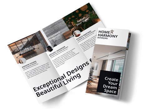 Interior Design Brochure Template | MyCreativeShop