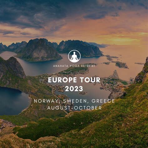 Europe Tour 2023 - Anahata Yoga Retreat