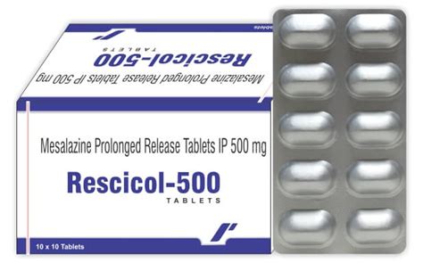 D M Pharma- Mesalazine prolonged release Tablet 500 mg|Pharmaceutical ...