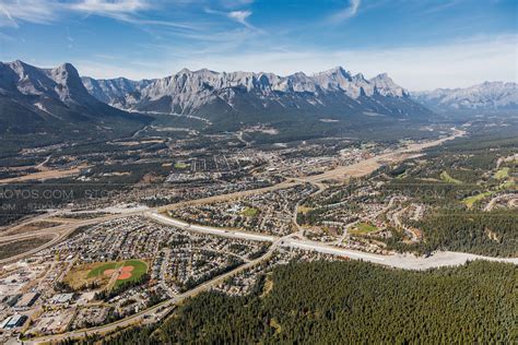 Aerial Photo | Canmore, Alberta