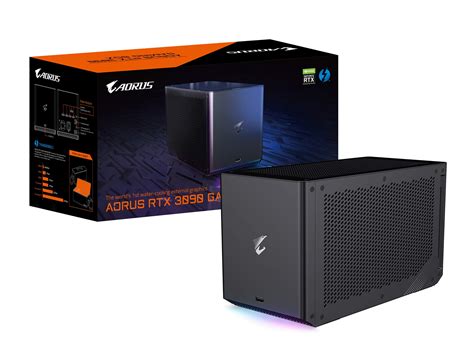 Buy GIGABYTE AORUS RTX 3090 Gaming Box eGPU, WATERFORCE All-in-One Cooling System, Thunderbolt 3 ...