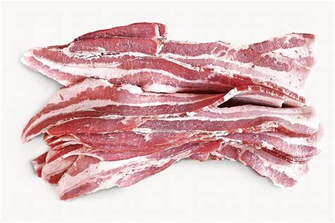 Bacon slices, raw processed meat | Free Photo - rawpixel