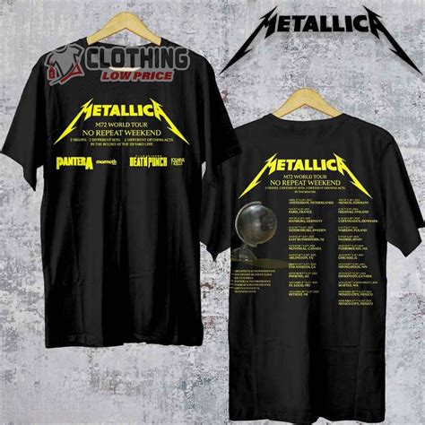 Metallica Tour Merch 2024 - Joice Shelley