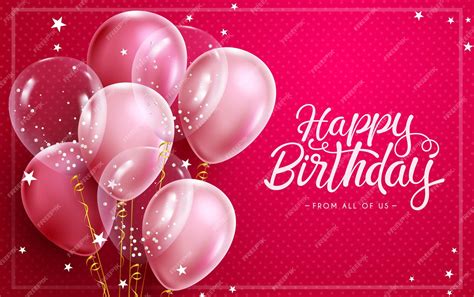 How to design a Birthday background pink vector In Adobe Illustrator