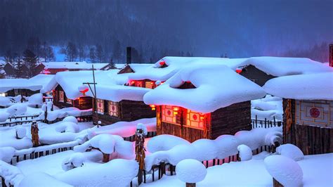 Snow Town Wallpapers - Top Free Snow Town Backgrounds - WallpaperAccess