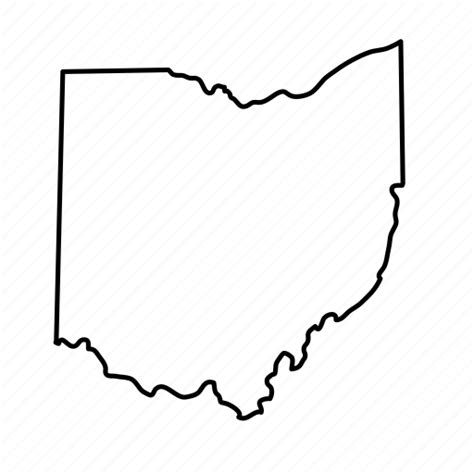 Ohio State Outline SVG