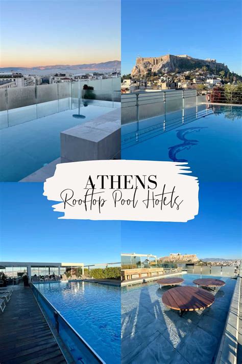 10 Best Athens Hotels With Rooftop Pools & Acropolis View with views of the Acropolis!