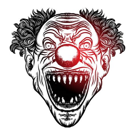 Scary Clown Illustrations, Royalty-Free Vector Graphics & Clip Art - iStock