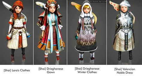 [Feedback] Shai costumes in the Costume mill ? | Black Desert NA/EU