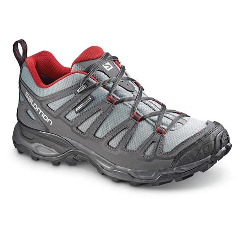 Salomon Men's X Ultra Prime CS Waterproof Hiking Shoes, Pearl Grey - 655716, Hiking Boots ...