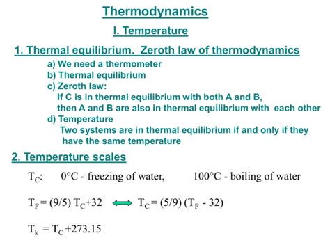 Zeroth Law Of Thermodynamics - astonishingceiyrs