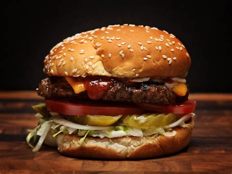 Homemade Burger King Whopper-Style Cheeseburgers Recipe | Serious Eats