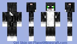 Black Cat Minecraft Skin