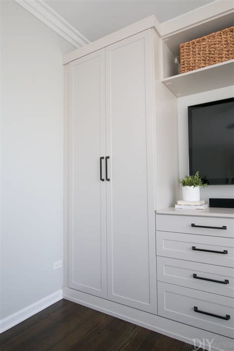 Master Bedroom Built-Ins For Custom Cabinet Space