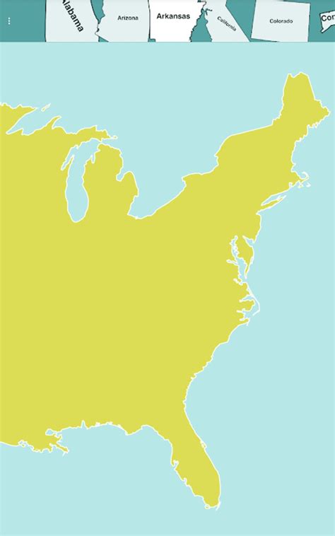 Android 용 USA Map Puzzle APK - 다운로드