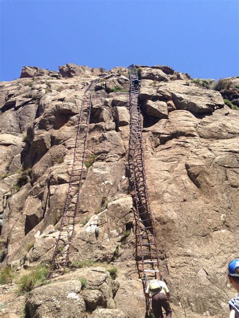 Chain Ladders at Drakensberge Amphitheater