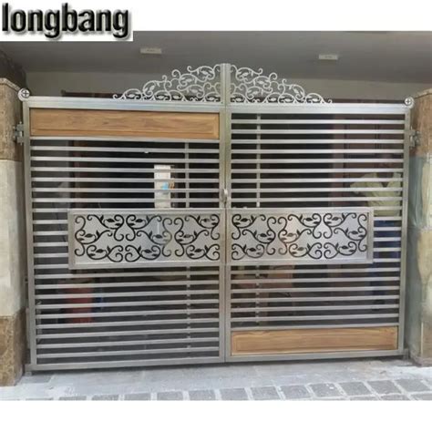 Iron Fancy Gate Boundary Wall Gate Design,House Main Iron Square Tube ...