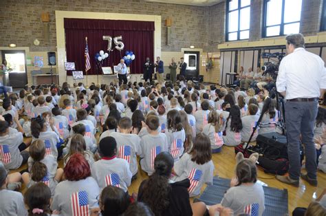 Chicopee Elementary students throw Birthday Party for the USAF & Westover > Westover Air Reserve ...