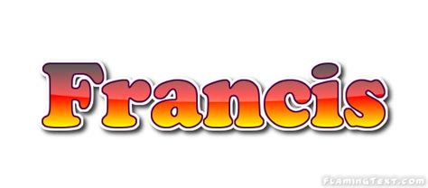 Francis Logo | Free Name Design Tool from Flaming Text