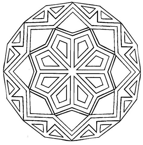 Free Geometric Mandala Coloring Pages, Download Free Geometric Mandala Coloring Pages png images ...