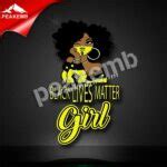 Wholesale Printing Vinyl Transfer Black Lives Matter Girls Digital Iron on Heat Transfer for ...