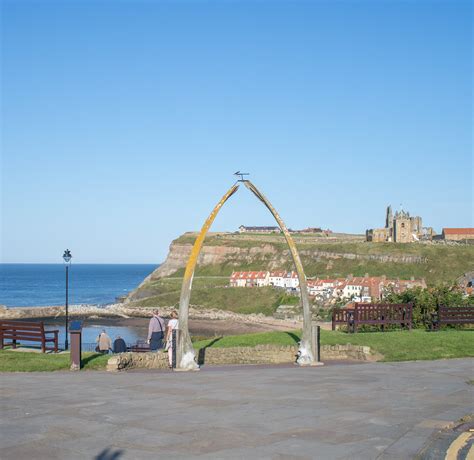 Whitby Beach a superbly sunny place, in North Yorkshire