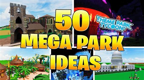 BEST 50 IDEAS😱 in Theme Park Tycoon 2 - YouTube