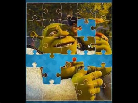 Shrek puzzle - YouTube