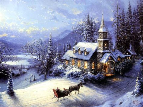 Christmas Scenes Wallpapers - Top Những Hình Ảnh Đẹp