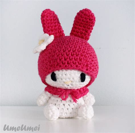 My Melody Crochet | แพทเทิร์นโครเชต์, พวงกุญแจ