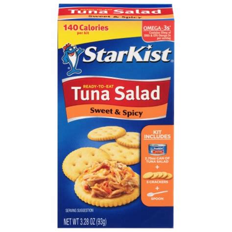 StarKist® Sweet & Spicy Tuna Salad Kit, 3.28 oz - Kroger