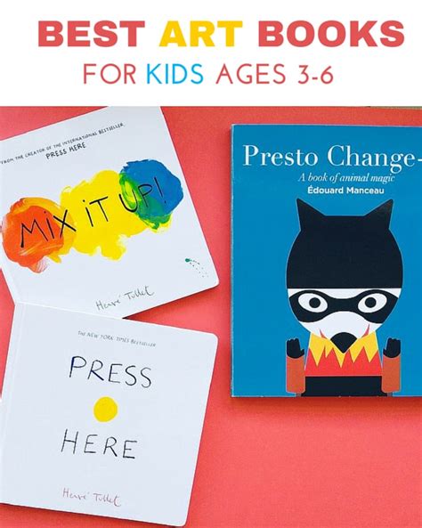 16 Best Art Books for Kids Ages 3-6