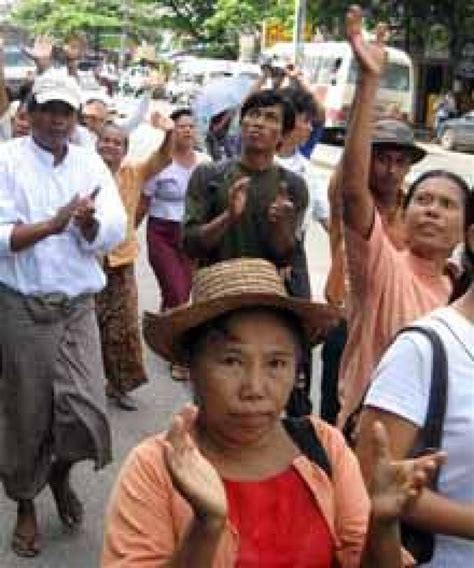 Myanmar arrests 13 people protesting fuel price hikes | CBC News