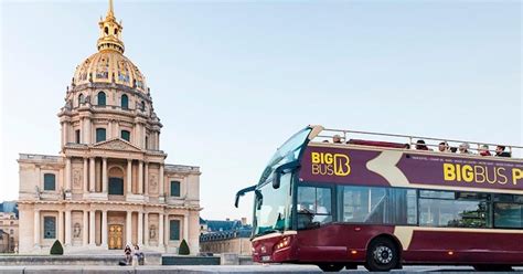 Big Bus Paris Hop-On Hop-Off Tour with Optional River Cruise | Guide to ...