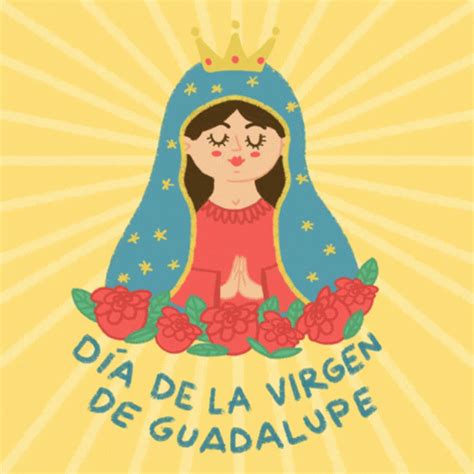 Our Lady Of Guadalupe Day Dia De La Virgen De Guadalupe Sticker Our | My XXX Hot Girl