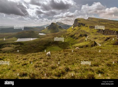 The Quiraing in the Isle Skye Stock Photo - Alamy