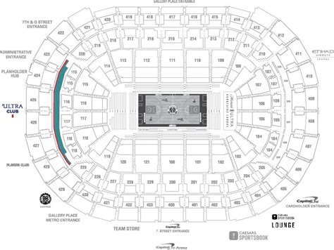 Capital One Arena Concert Seating Chart | Elcho Table