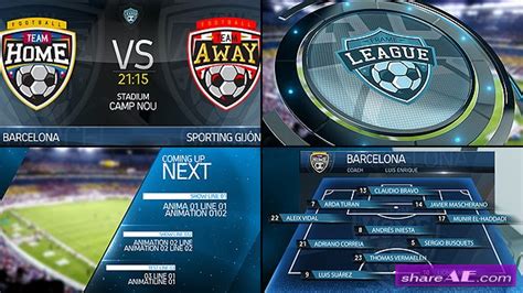 Broadcast Sports Graphics Package - Videohive » free after effects ...