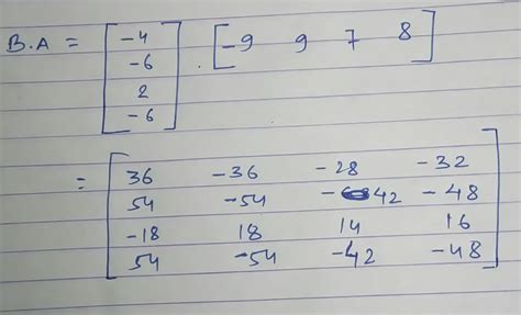 Product of two matrices - Mathematics Stack Exchange