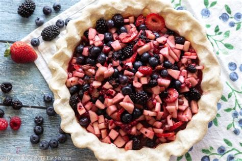 The Best Fruits of the Forest Pie Recipe — Hungry Enough To Eat Six